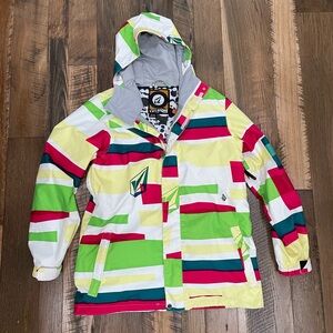 Volcom Deluxe snow ski snowboard jacket coat men XL